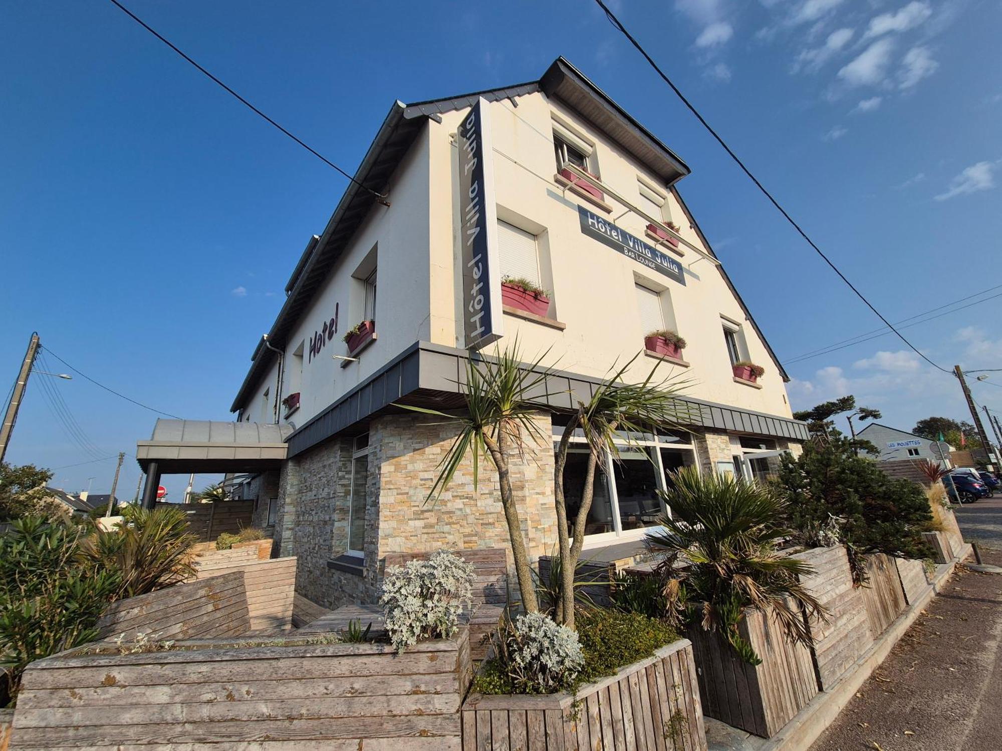 Cit'Hotel La Villa Julia Agon-Coutainville Buitenkant foto